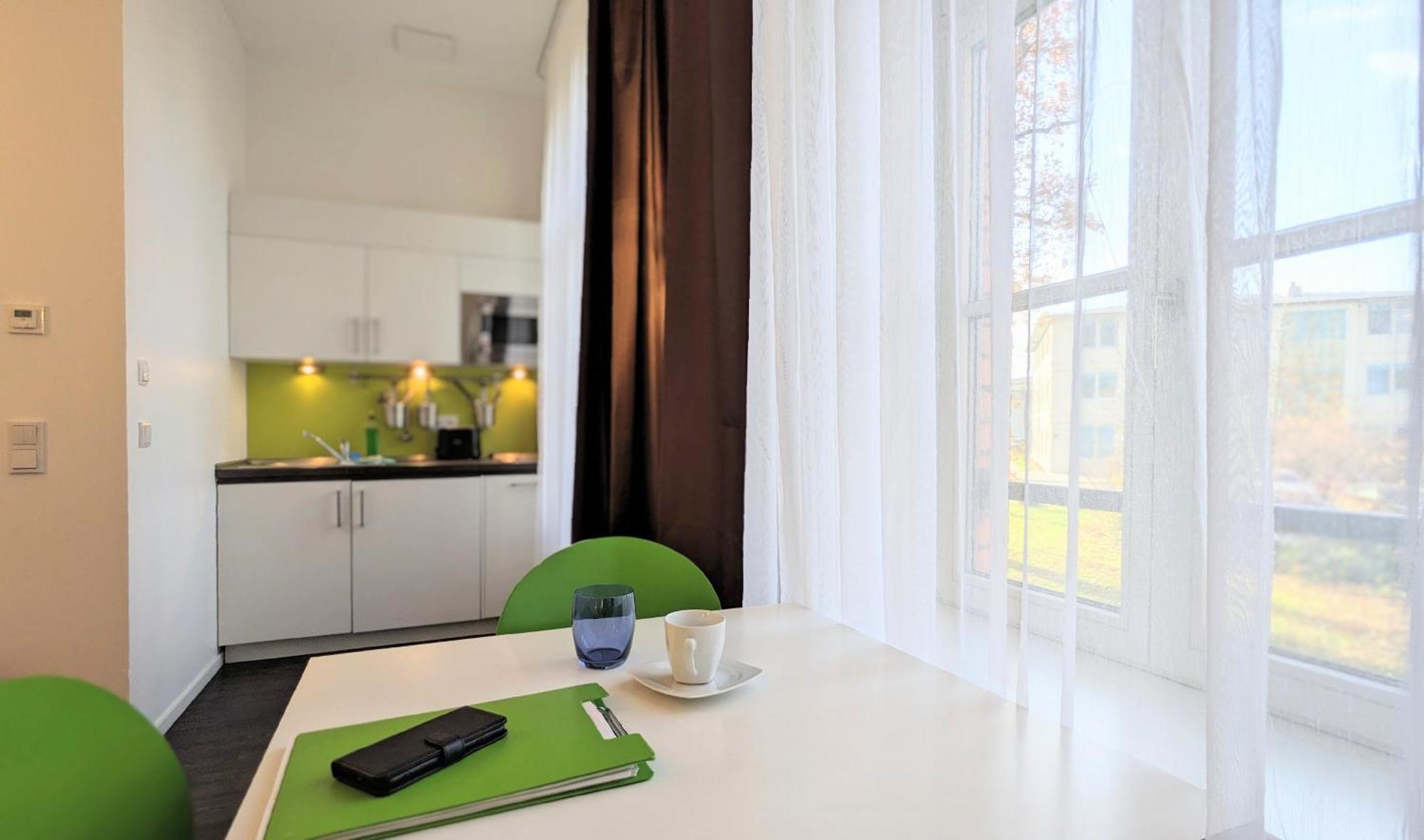 Aparthotel Boardinghaus Weinberg Campus Halle  Esterno foto